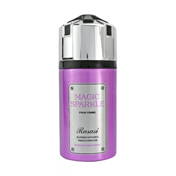 rasasi rasasi magic sparkle body spray for women 250 ml